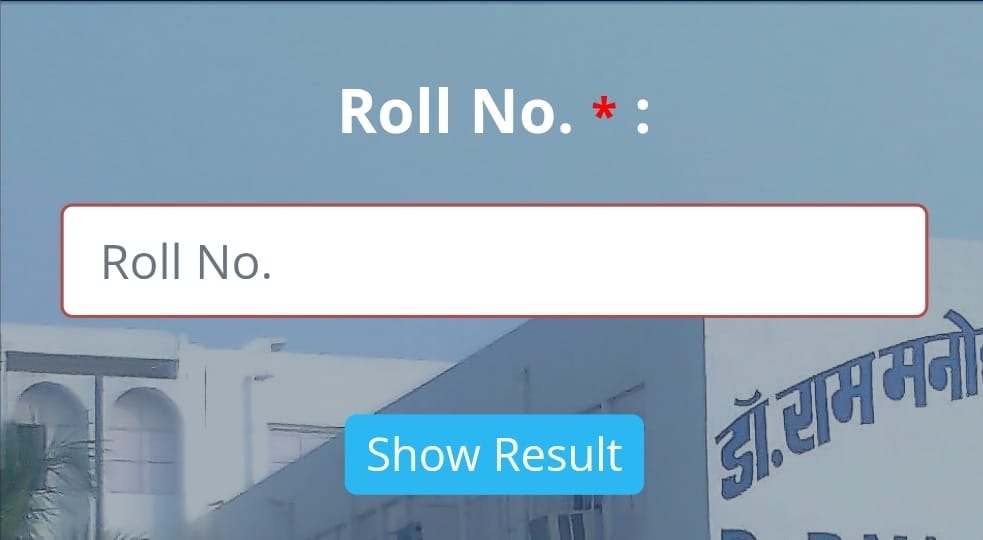 RMLAU Result 2026