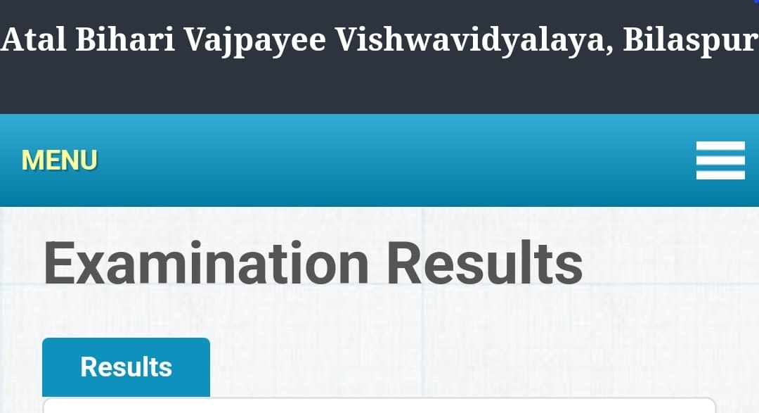 Bilaspur University BA BSc BCom Result 2026