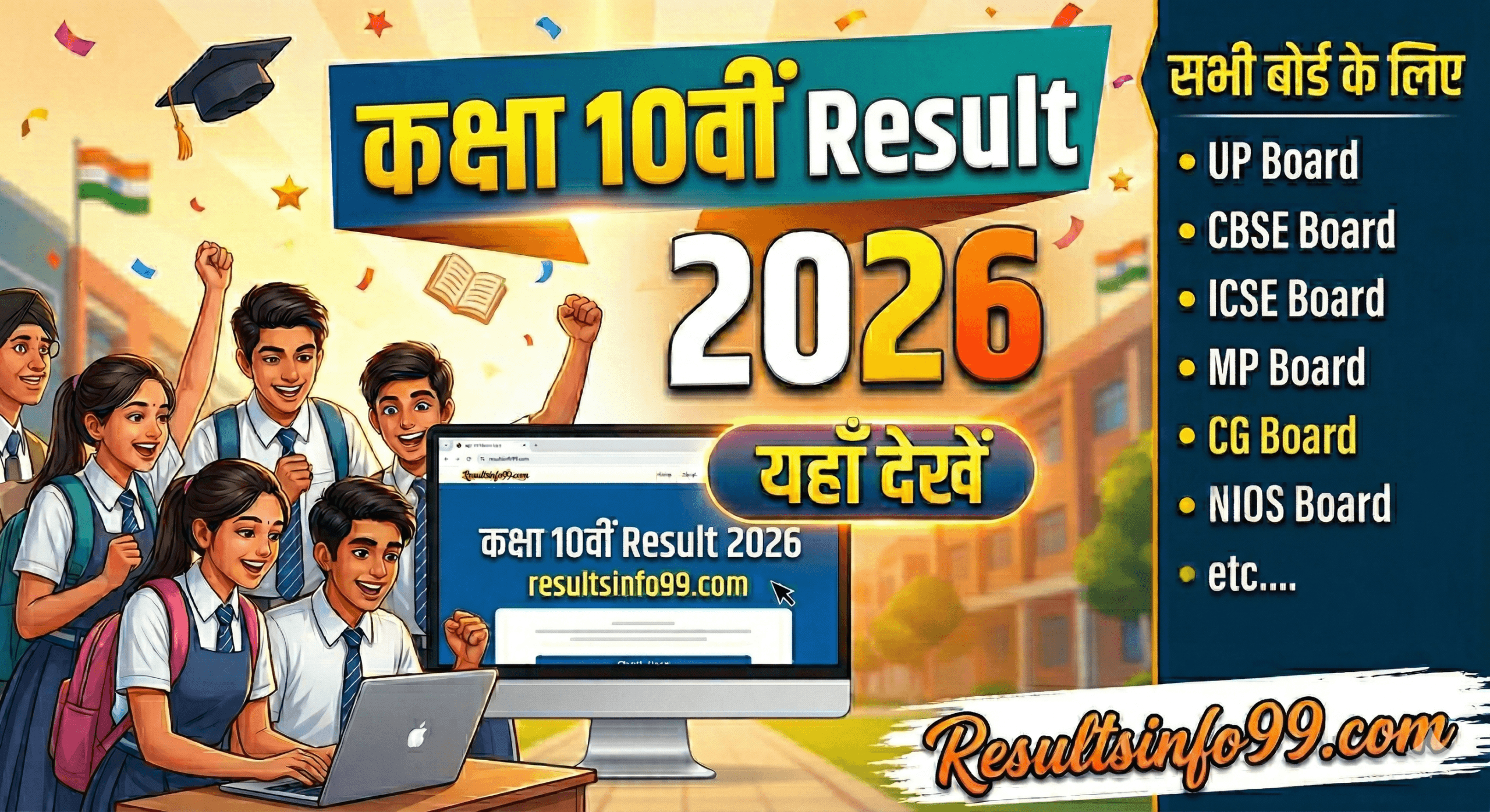 Class 10th Result Check Online